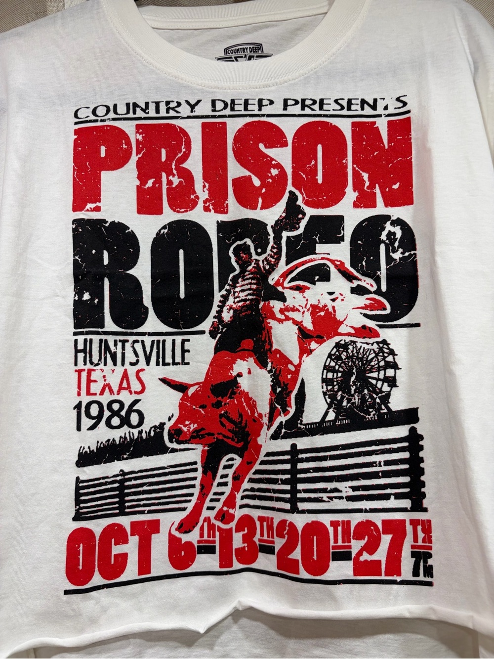 Prison Rodeo Graphic Tee - Picture 2 of 6
